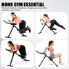 PAPIBLU Ab Machine Ab Trainer - Foldable Abdominal Trainer for