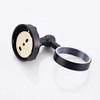 7Trees Bathroom Toilet Soap Holder with Ceramic Dish Wall Mount,