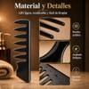 Set de 14 Peines para Hombre de ABS, Kit de