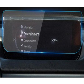 HiMoliwa Compatible with Mazda CX-50 Screen Protector 10.25 Inch 2023-2025 - Uconnect Touch Screen Tempered Glass for CX-50 Protector Foils Navigation Display Accessories Protective Film HD Clear