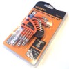 GOBEST GB-0012 Short Torx Security Tamper Proof Key Set 9