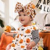 ONENINEDREAM Thanksgiving Hair Headbands - Baby Bows & Pumpkin Headband