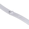 Folding Curved Handle Bath Brush with 2 Heads Anti Slip
