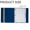 100 Pack 3 Hole Punched Magazine Holders, Magazine Organizer, 3