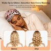 Silk Press Wrap for Hair, Satin Hair Wrap Net with
