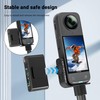 CYNOVA Insta 360 X5 Cold Shoe Mount, Invisible Mic Bracket