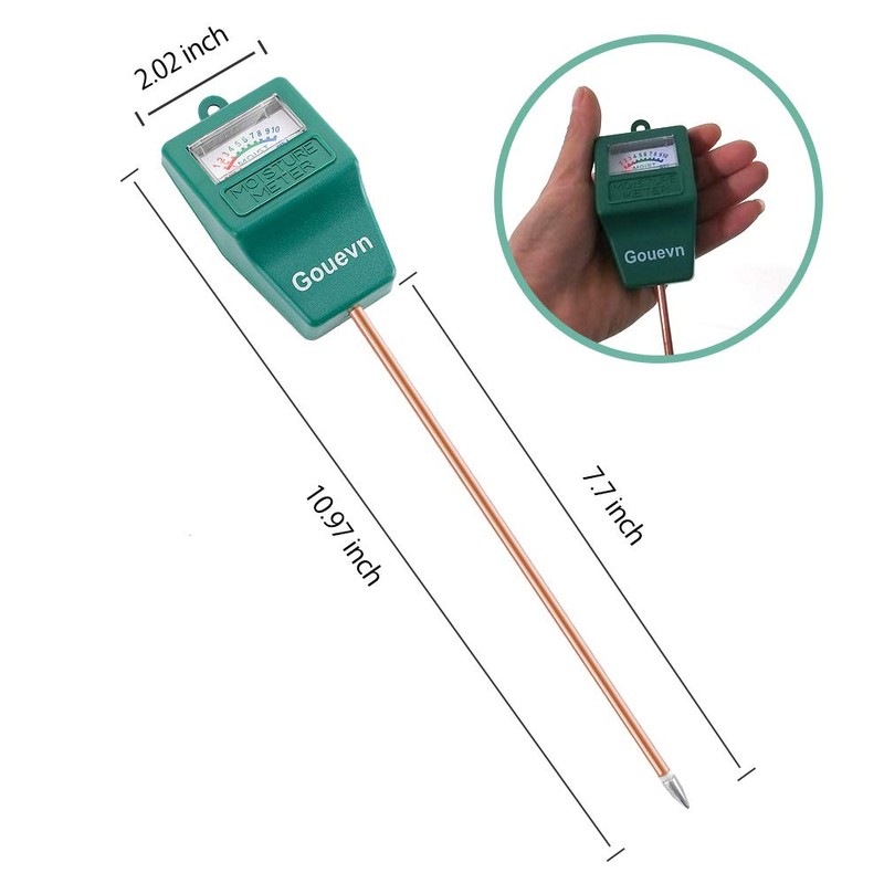 Gouevn Soil Moisture Meter, Plant Moisture Meter Indoor & Outdoor,