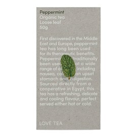 Love Tea Peppermint Loose Leaf Tea, 50g