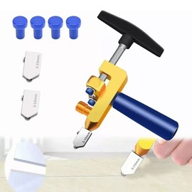 Glass Tile Cutter Glass Tile Cutter Hand Tool Opener Multifunctional Integrated Ceramic Cutting Machine Gold