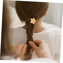 HONMEET 8pcs Mini Flower Hair Clips for Girls No Crease Hair Clips for Boys and Girls