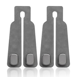 2 Pieces Car Hooks, Car Headrest Hooks, Car Accessories, Car Bag Hooks Leather, Car Headrest Mounting And Organizing Racks, Car Storage Hooks