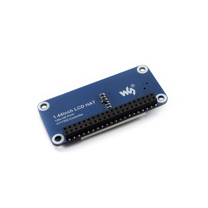 1.44 Inch LCD Display HAT for Raspberry Pi, 128x128 SPI