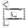 UpAuto 2PCS Car License Plate Frame American Standard License Plate