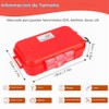 Yosoo Health Gear Estuche Protector Impermeable Antigolpes ABS, Rojo, 1