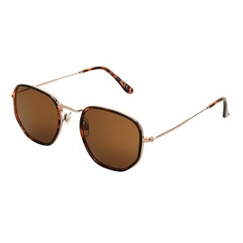 Frye Women's Josie Round Sunglasses, Tortoise, 52mm