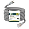 EP 50 Ft Lighted Outdoor Extension Cord - 12/3 SJTW