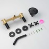 KAPHOME 2 Handle Shower Faucet,2 Knobs Tub and Shower Trim