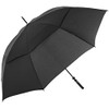Papootz Golf Umbrella Double Canopy Vented Black Stormproof Umbrella Rainproof