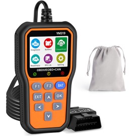 OBD2 Diagnostic Tool, Car Diagnostic Tool OBD-II Diagnostic Tools Error Memory Reading with DTC Definition, 13 Languages, Voltage Detection and Monitoring, Car Fault Code Reader