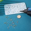 Handship 141pcs Resin Earring Mold Kit Assorted Animal Moon Pendant