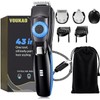 Beard Trimmer for Men with 3 Attachments, 40 Adjustable Precisions,