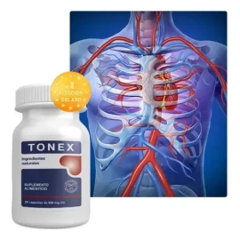 Suplemento Tonex Ayuda Y Mantiene La Presion Arterial 20 Capsulas