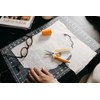 Fiskars 15cm Easyaction™ Scissors – Micro-Tip™ Shears for Sewing &