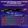 CORBOBO X LEOBOG AMG65 Wireless Mechanical Keyboard, 60% Hot-Swappable Keyboard,