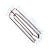 Curtain Hooks，60pcs Stainless Steel Pinch Pleat Curtain Hooks for Window