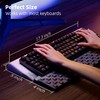 Ospelelf Keyboard Wrist Rest Pad, Comfy Ergonomic Keyboard Stand Holder,