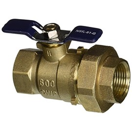 Febco 781-289LL Ball Valve with Union, 1"