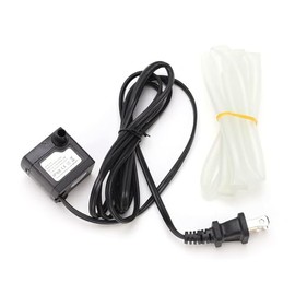 AC110-120V Mini Bomba de Agua Sumergible 3W 80GPH Bomba de Fuente Pequeña Silenciosa con Manguera de 3.3 Pies para Acuarios Bomba de Tanque de Peces Fuente de Estanque Hidropónico