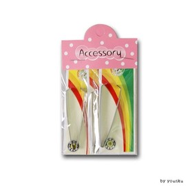 Komikomo Tweezers 3-Piece Set TJ/Tweezers/Forceps 6ea