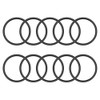 sourcing map Nitrile Rubber O-Rings 42mm OD 35.8mm ID 3.1mm