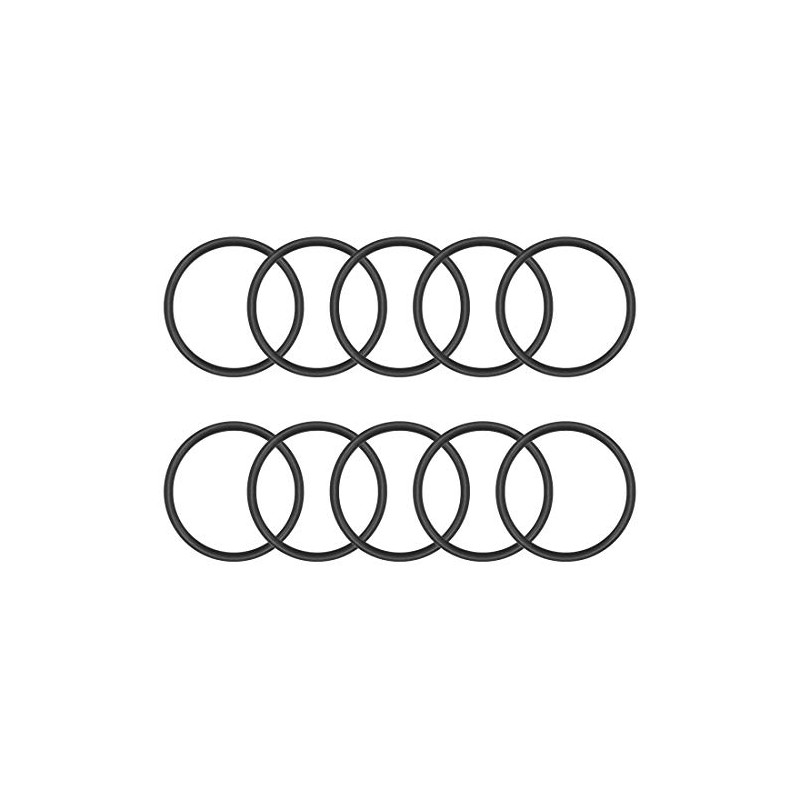 sourcing map Nitrile Rubber O-Rings 42mm OD 35.8mm ID 3.1mm