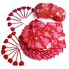 Valentines Day 2016 Napkins with Matching Cupcake Kit Hearts Theme