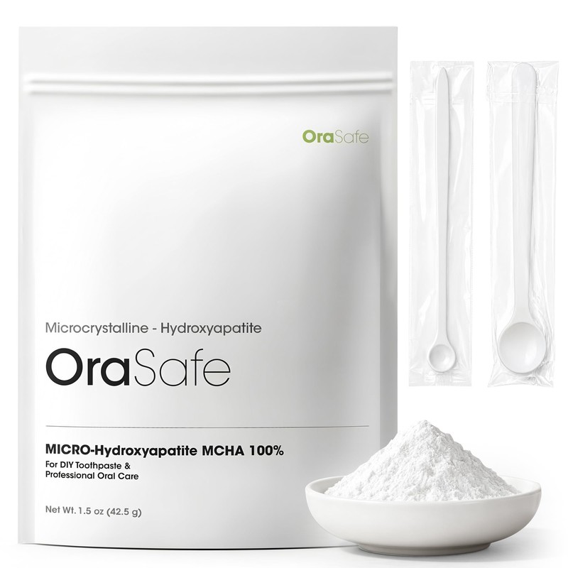 Micro Hydroxyapatite Powder Pure MCHA Calcium Phosphate Ingredient 42.5g (1.5