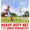 Backyard Soccer Goals, Kids Net 4'x3' High-Strength Fast Set-Up |