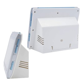 CASIO DQL-130NJ-8JF Table Clock, Daily Environment Notification, Alarm Clock, Night Glory Light, Shine Silver