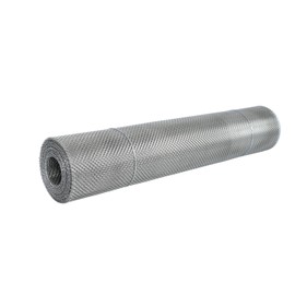 304 Stainless Steel Woven Wire Mesh, 10 Mesh Metal Screen (15.7" × 20 ft)