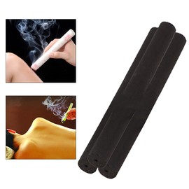Smokeless Moxa Rolls, 10pcs/Box Moxa Roll Stick, Black Moxibustions, Smokeless Moxa Roll Sticks for Traditional Chinese Moxibustion Treatment