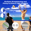 Professional Volleyball Net Outdoor Heavy Duty, All-Weather Durable,10 Grommets, Thickened