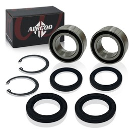 ALRCOO Front Wheel Bearing Seals Kit for Honda Rancher 350 400 4x4 Fourtrax TRX350FE TRX350FM 2000-2006/TRX400FA TRX400FGA 2004-2007#91051-HC5-003