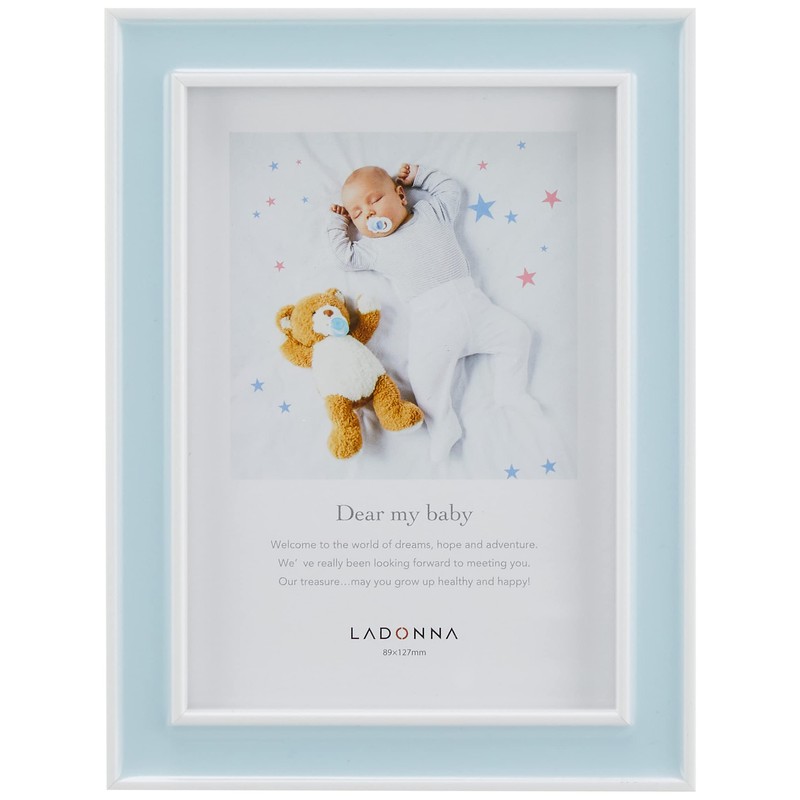 LADONNA LB41-L-BL Baby Radonna Picture Frame