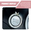 Merdege Bling Car One-Button Start Decorative Sticker, Butterfly Key Ignition