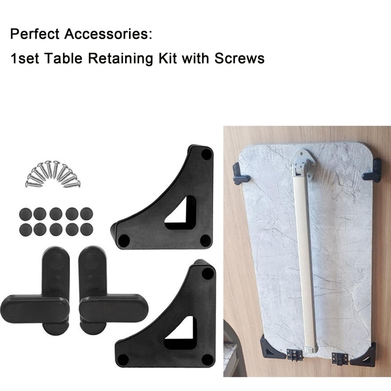 XUZIE Caravan Table Bracket Storage Kit - Security Retaining Mounting