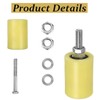 2 x Sliding Gate Guide Pulley Nylon Heavy Duty Rail