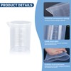 20Pcs Small Measuring Jug, 100ml Transparent Measuring Cups Graduat Beaker