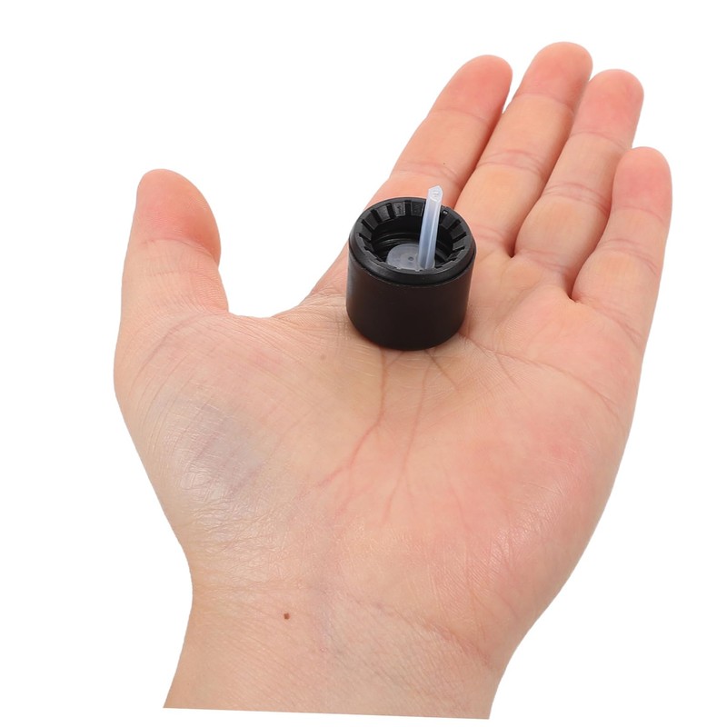 Baluue 20pcs Airtight Sealing Dropper Caps for Essential Oil Bottles