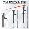 YOMILINK 5000 lbs A-Frame Trailer Jack, 15" Lift, Adjustable 5-Level